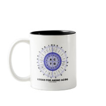 Coded For Amino Acids (Genetic Code DNA) Mug