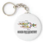 Coded For Longevity (DNA Replication) keychains