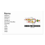 Coded For Success (DNA Replication) Business Card