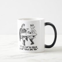 Codependent Superheroines Morphing Mug