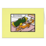 Codpedent Dog Relationships Cartoon Funny Card