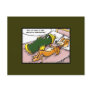 Codpedent Dog Relationships Cartoon Funny Postcard