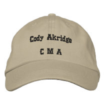 Cody Akridge Embroidered Baseball Cap