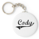 Cody Classic Style Name Keychain