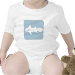 Coelacanth Fish Icon Bodysuit