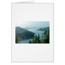 Coeur dAlene Lake Greeting Cards