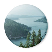 Coeur dAlene Lake Fridge Magnets