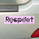 Coexist With Respect Bumper Sticker bumper stickers