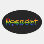 Coexist with Respect Gay Pride Sticker