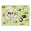 Coffe and chocolate cards
