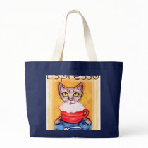 Coffee Abyssinian Cat Lover's Bags