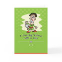 Coffee Addict Birthday Card