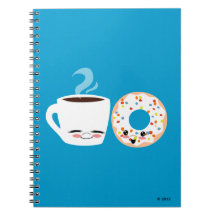 Coffee and Doughnut Pals Notebooks