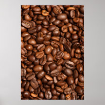 coffee bean background posters