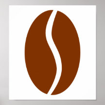 Coffee bean posters