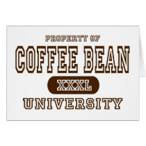 Coffee Bean University cards