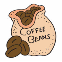 coffee beans photo cutout