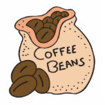 coffee beans photo sculptures