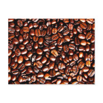Coffee Beans Postcard