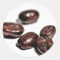 Coffee Beans Shot In My New Studio stickers