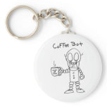 Coffee Bot Keychain