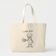 Coffee Bot Tote Bag