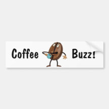 Coffee Buzz Bumper Sticker