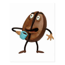 Coffee Buzz Post Card