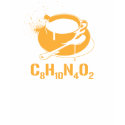 Coffee C8H10N4O2 t-shirts