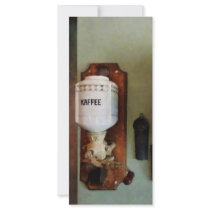 Coffee Can and Coffee Grinder Rack Cards