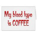 Coffee cards