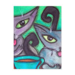 COFFEE CATS postcards