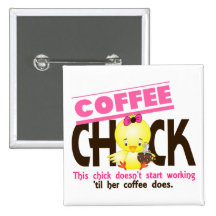 Coffee Chick 3 Button