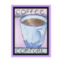 Coffee Comfort Postcard