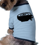 Coffee cup pet clothing