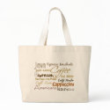 Coffee Drinks Classic Tote Bag