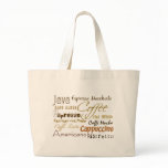 Coffee Drinks Classic Tote Bag