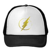 Coffee Flash Symbol - Yellow Mesh Hat