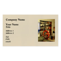 Coffee Grinder and Canister of Sugar Business Card Templates
