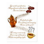 Coffee Haiku Postcard