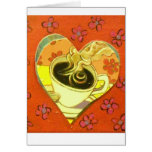 "Coffee Heart #1" cards