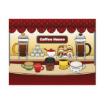 Coffee House Postcard