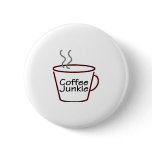Coffee Junkie buttons