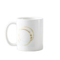 Coffee.  Just coffee. MUG w coffee stain graphic