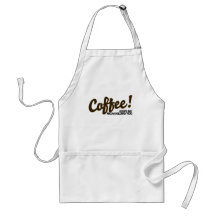 Coffee keeps me from killing you apron