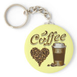 Coffee keychains