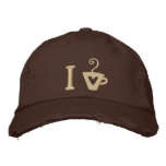 Coffee Lover's Embroidered Hat embroidered hats