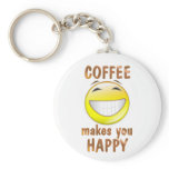Coffee Makes You Happy Key Chains