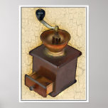 Coffee mill poster