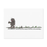 Coffee Monster Postcard